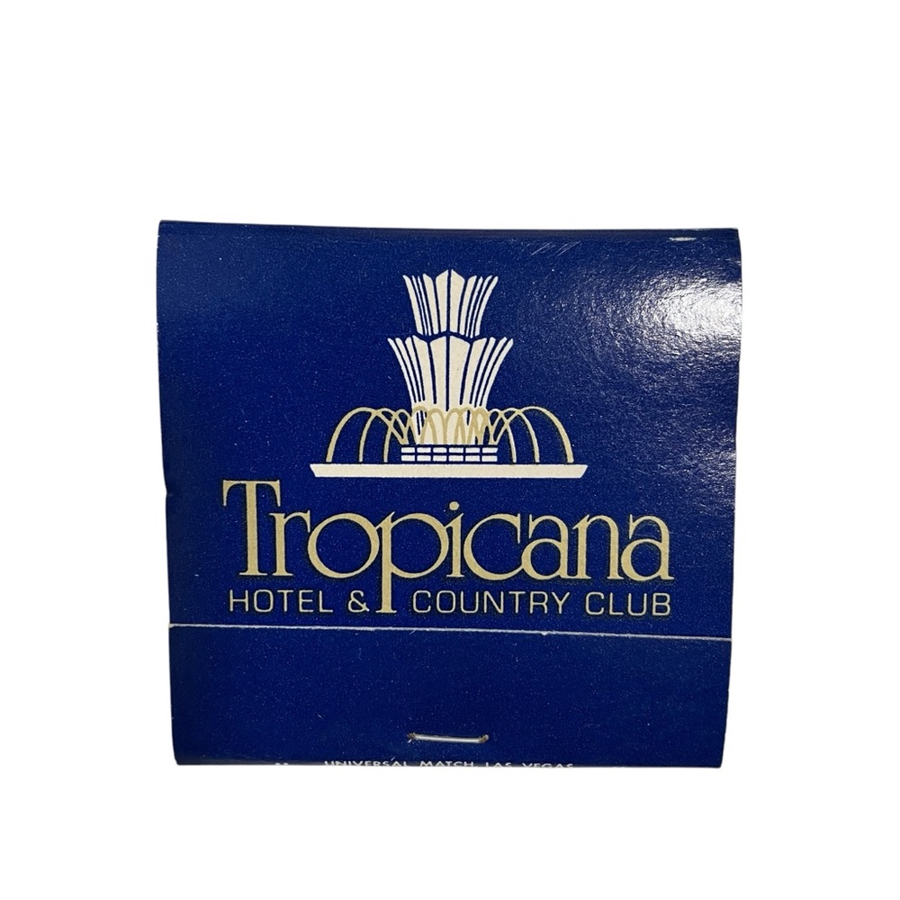 Tropicana Las Vegas Nevada Folies Bergere 76 Vintage Matchbook